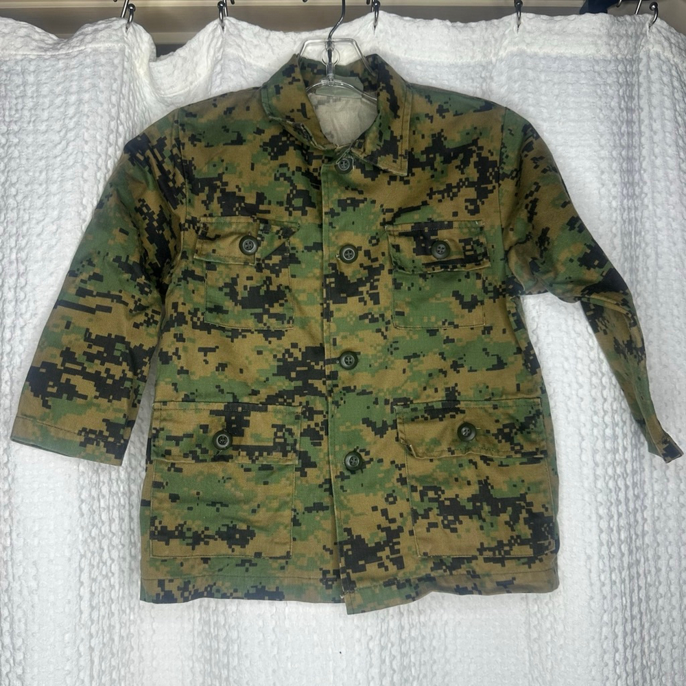 Rothco JR GI BDU Shirts Boys 8 Digital Camo Camouflage Military Tactical Jacket